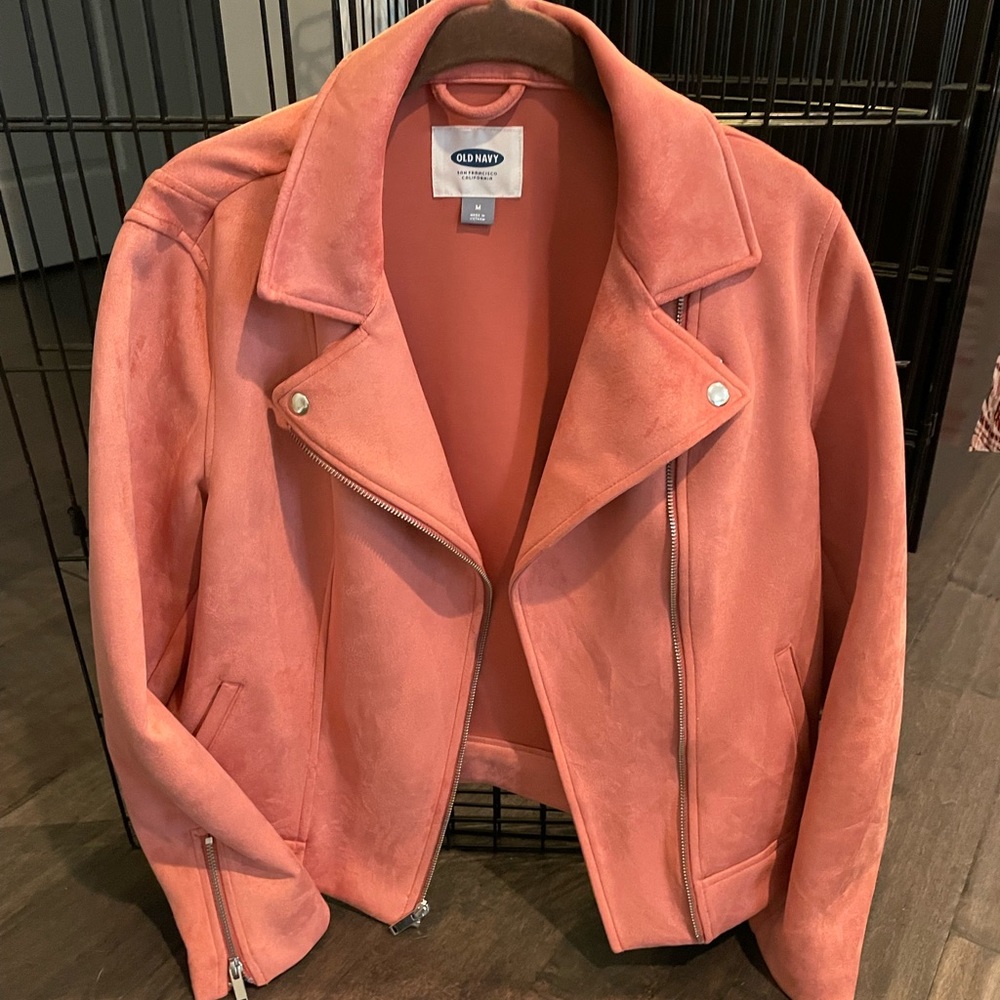 Old Navy Coral Colored Jacket Size Medium